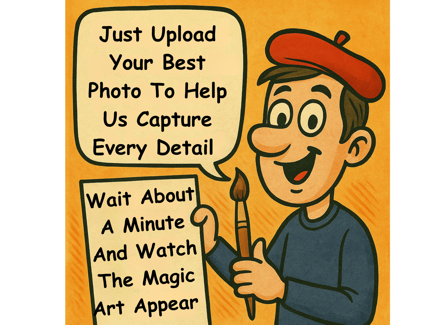 Custom Comic Book Style Poster - Hero Edition