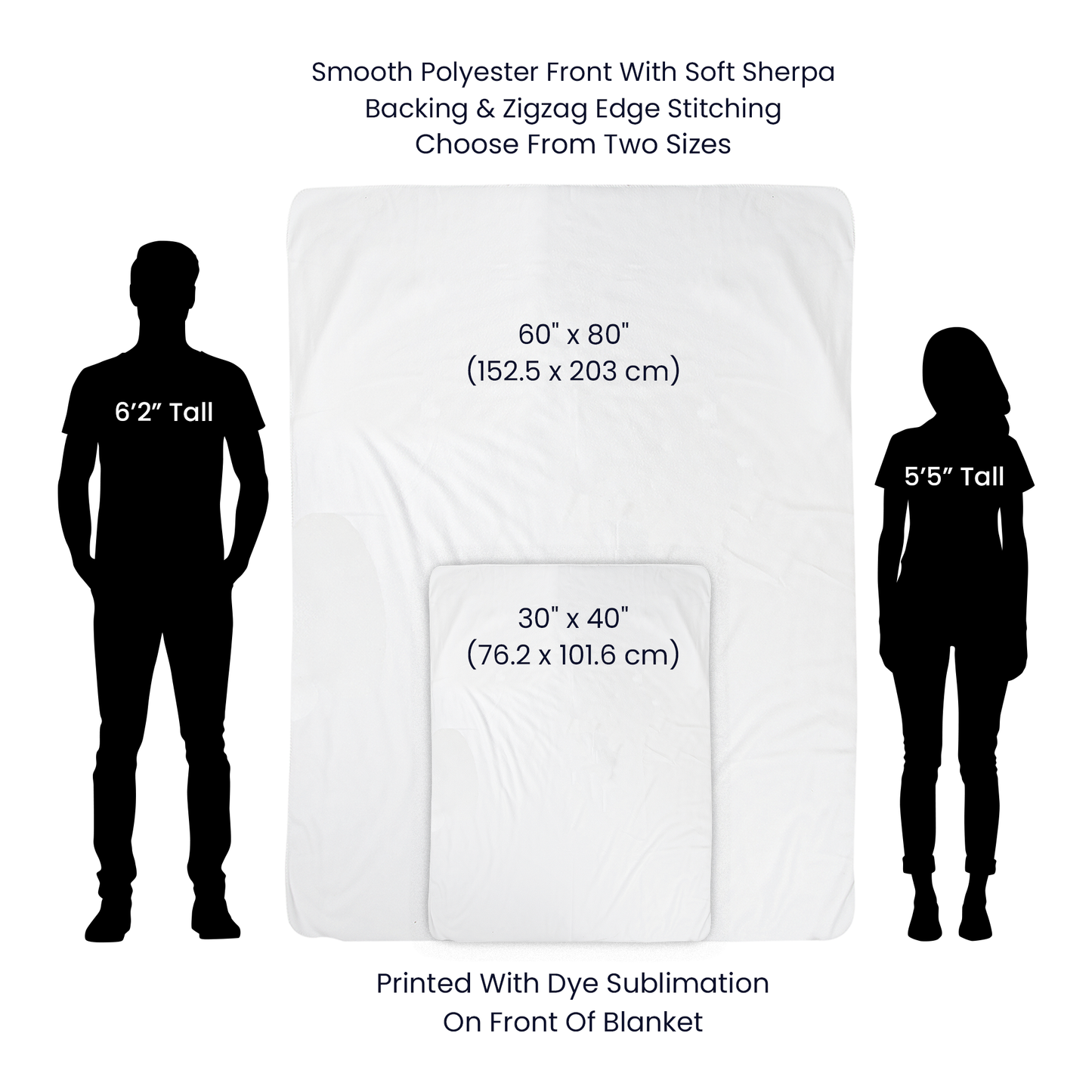 Sherpa Fleece and Mink Touch Fleece Blanket