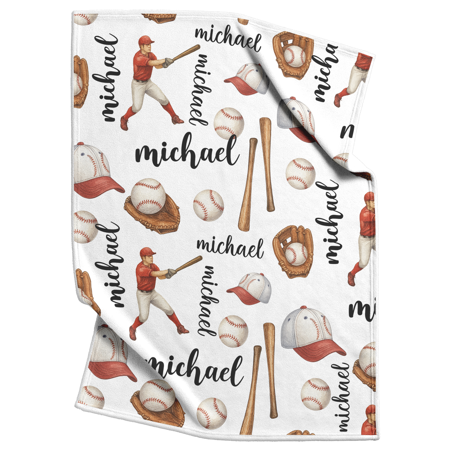 Baseball Blanket: Fleece/Sherpa