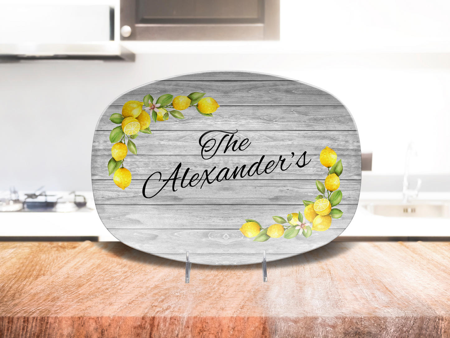 Lemon Deco Kitchen Platter