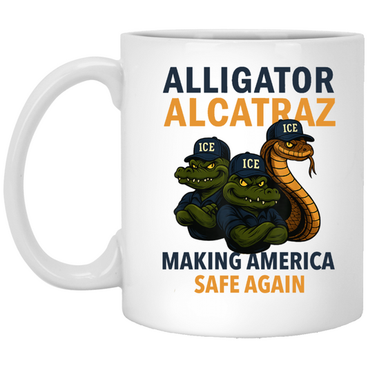 Alligator Alcatraz 11oz Ceramic Mug