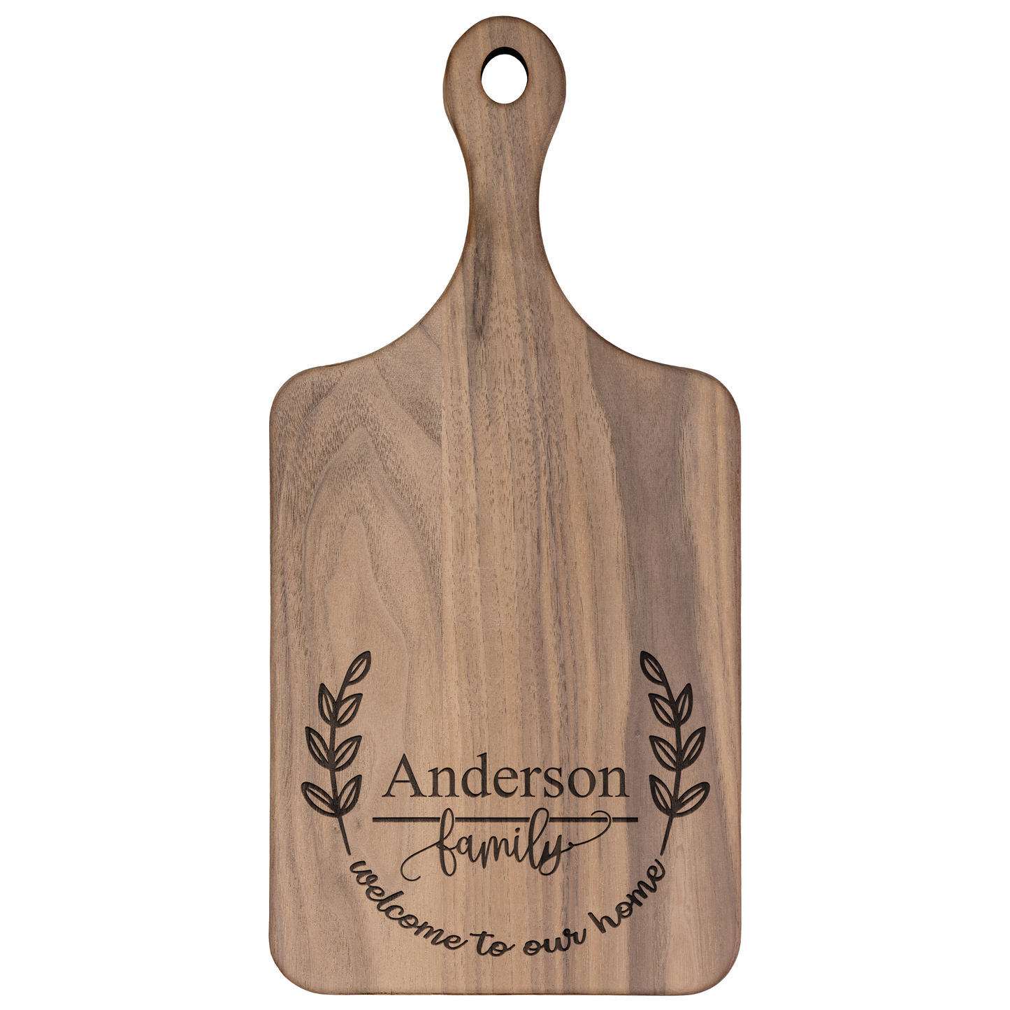 Custom Hardwood Cutting Board - Personalized Gift