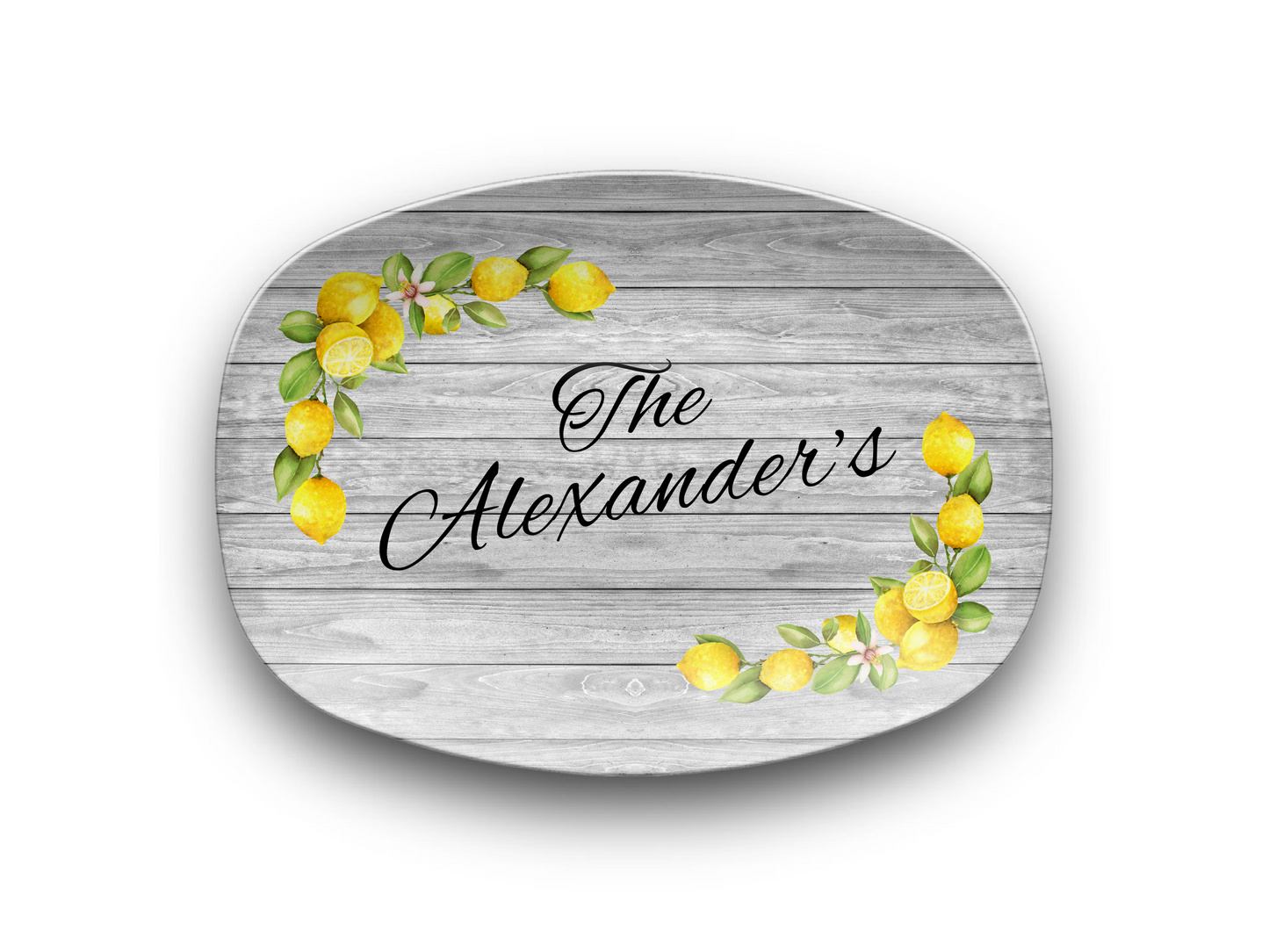 Lemon Deco Kitchen Platter