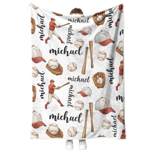 Baseball Blanket: Fleece/Sherpa