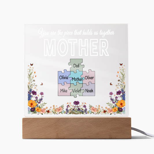 Personalized Mother's Day Puzzle Acrylic