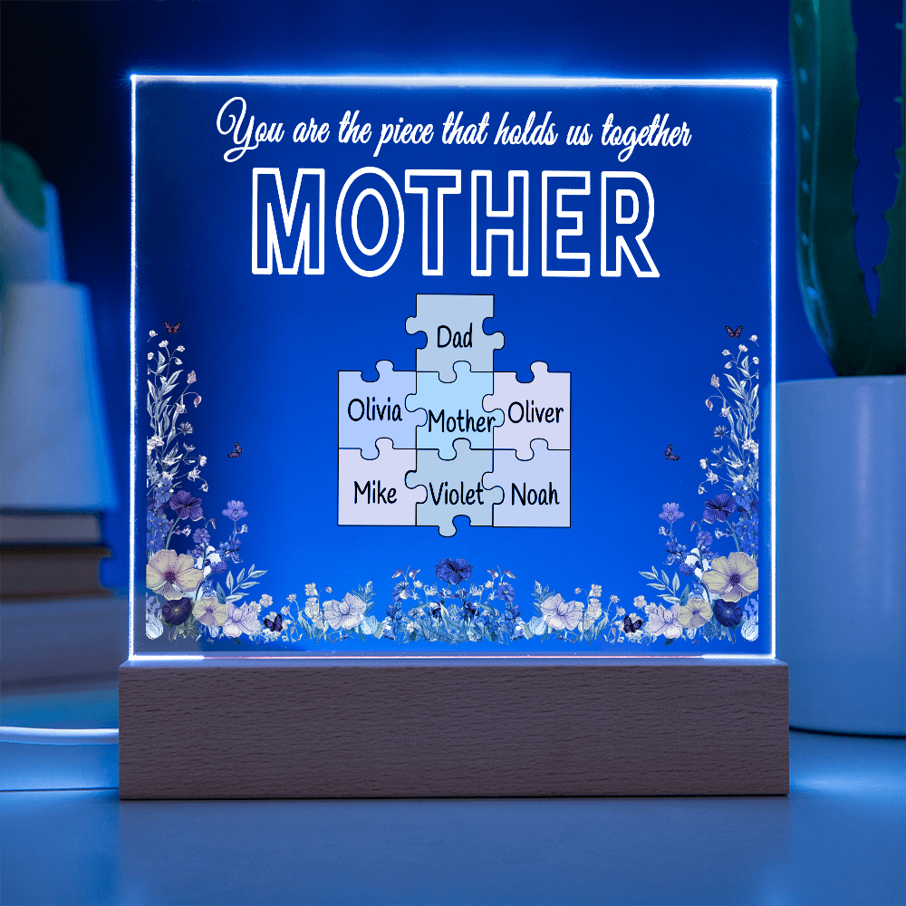 Personalized Mother's Day Puzzle Acrylic