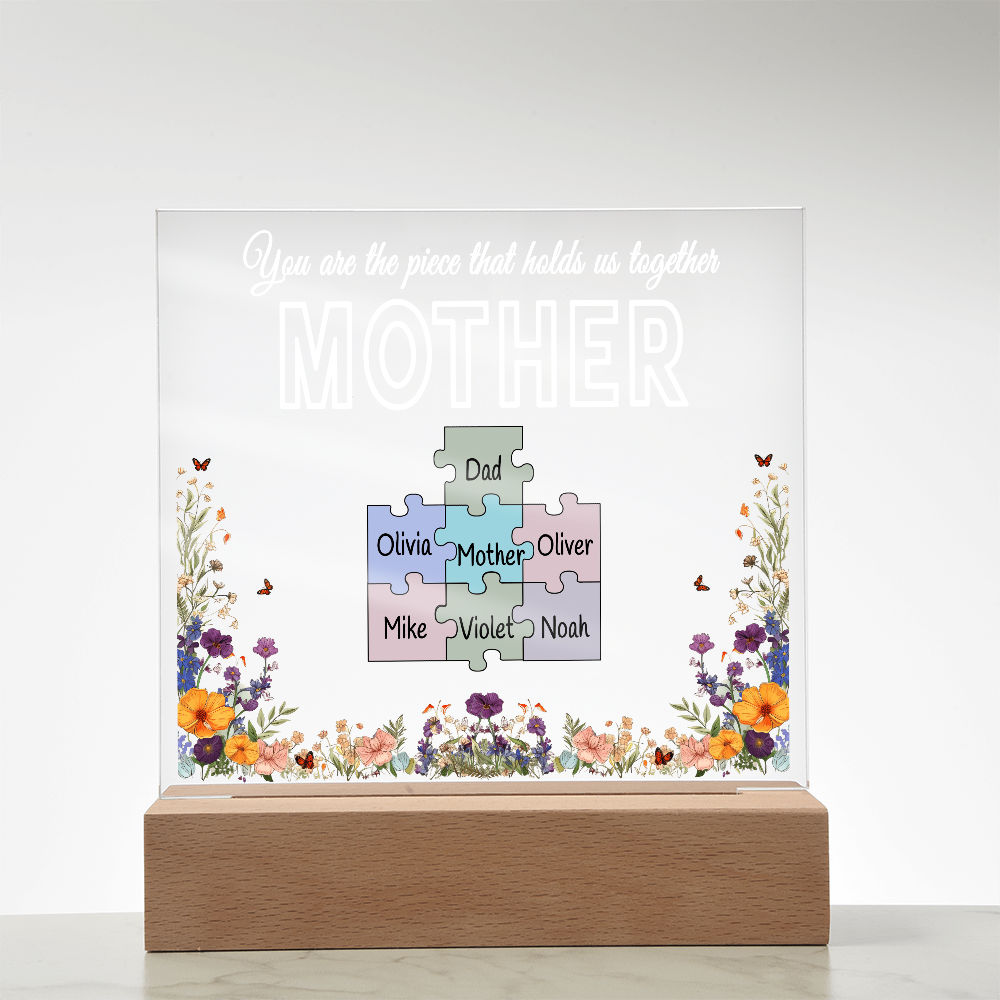Personalized Mother's Day Puzzle Acrylic
