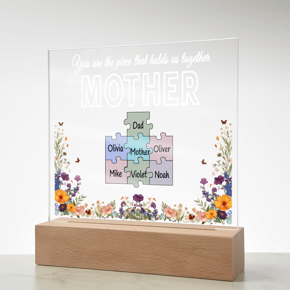 Personalized Mother's Day Puzzle Acrylic