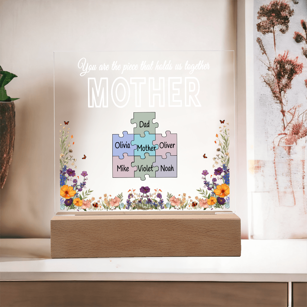 Personalized Mother's Day Puzzle Acrylic