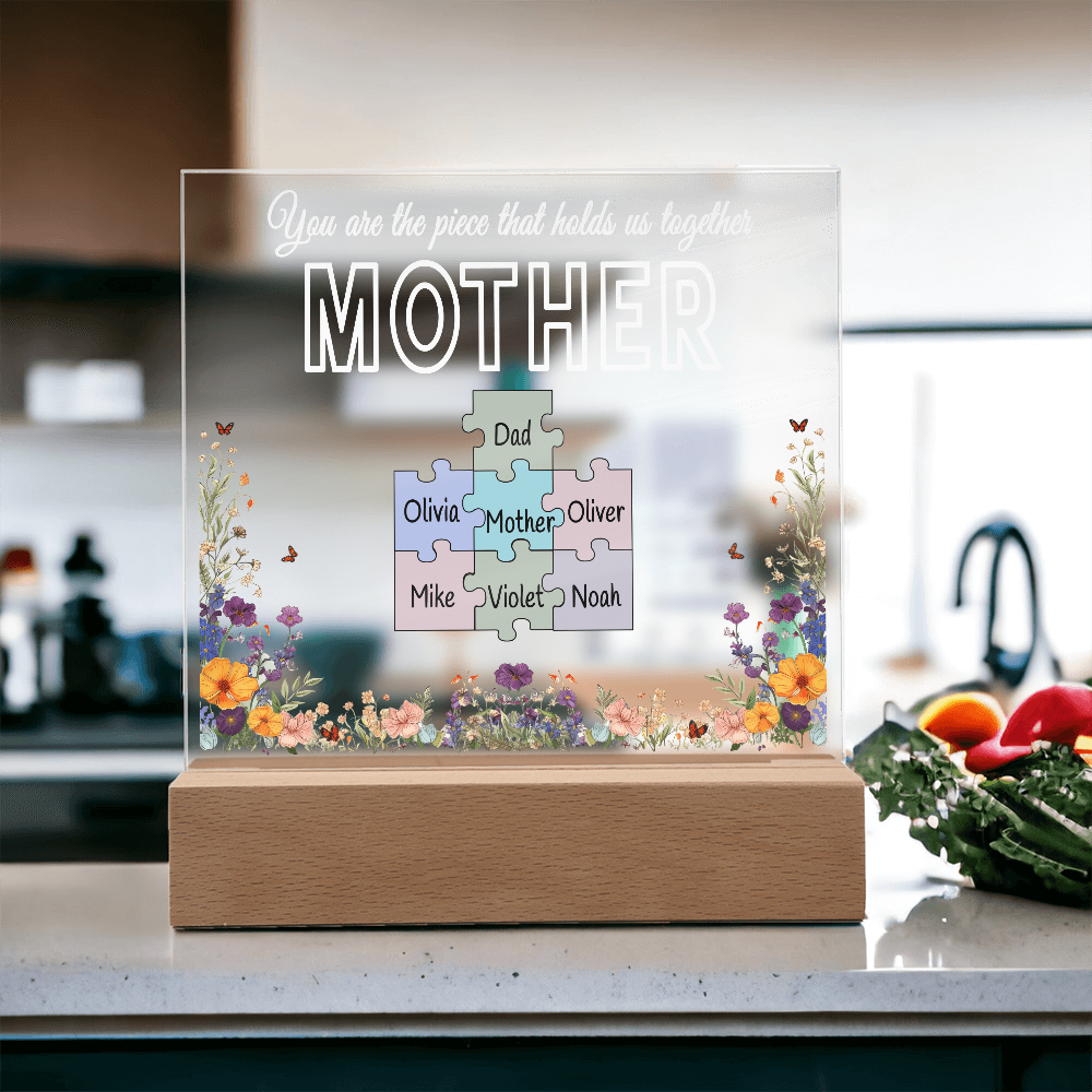 Personalized Mother's Day Puzzle Acrylic