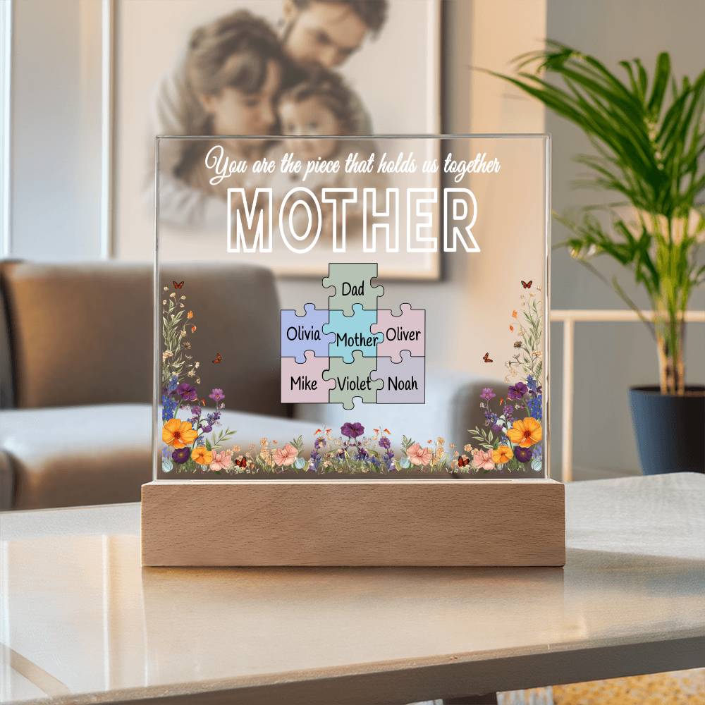 Personalized Mother's Day Puzzle Acrylic