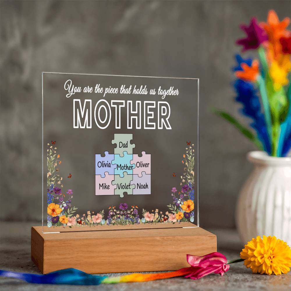 Personalized Mother's Day Puzzle Acrylic