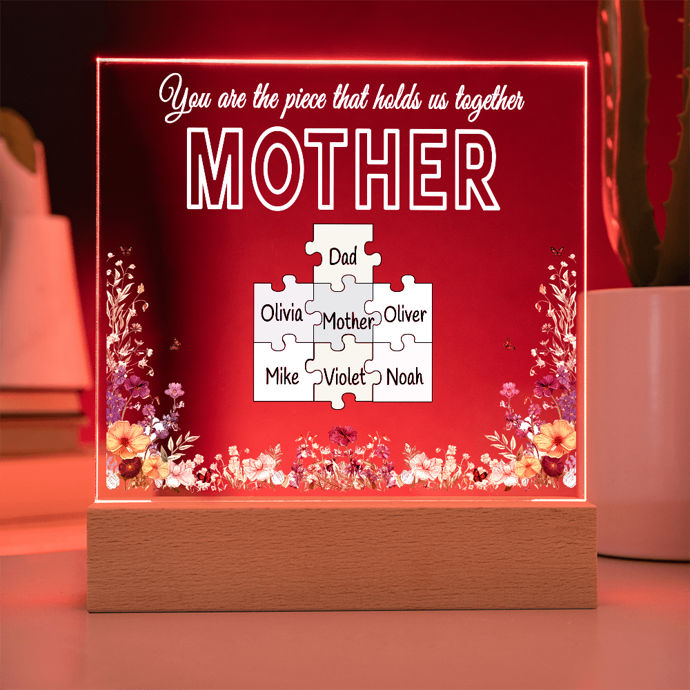 Personalized Mother's Day Puzzle Acrylic