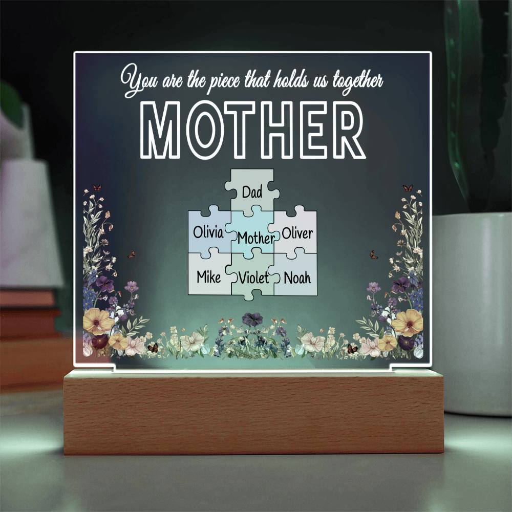 Personalized Mother's Day Puzzle Acrylic