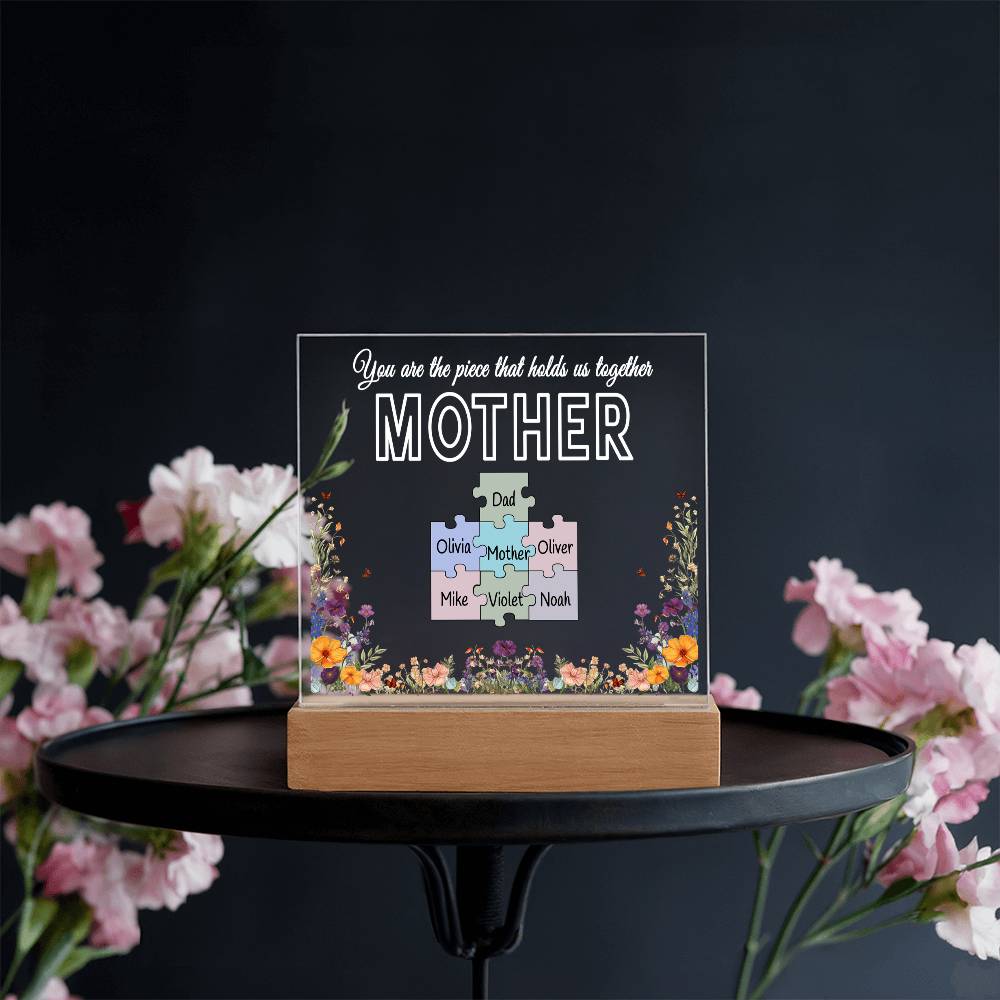 Personalized Mother's Day Puzzle Acrylic