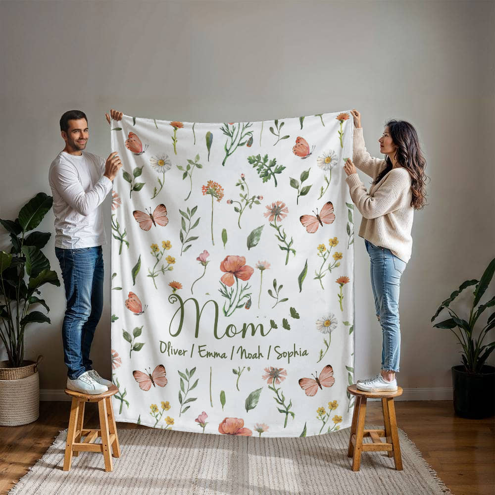 Sherpa Fleece and Mink Touch Fleece Blanket