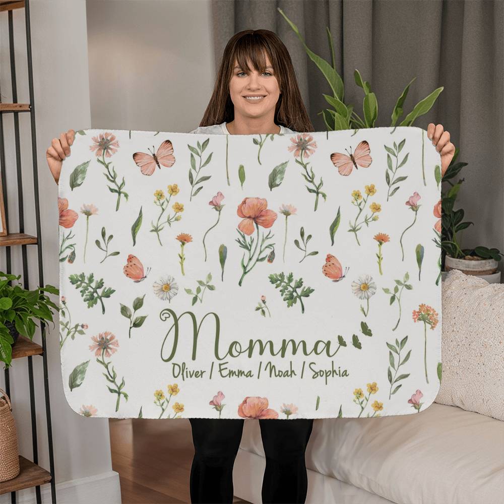 Sherpa Fleece and Mink Touch Fleece Blanket