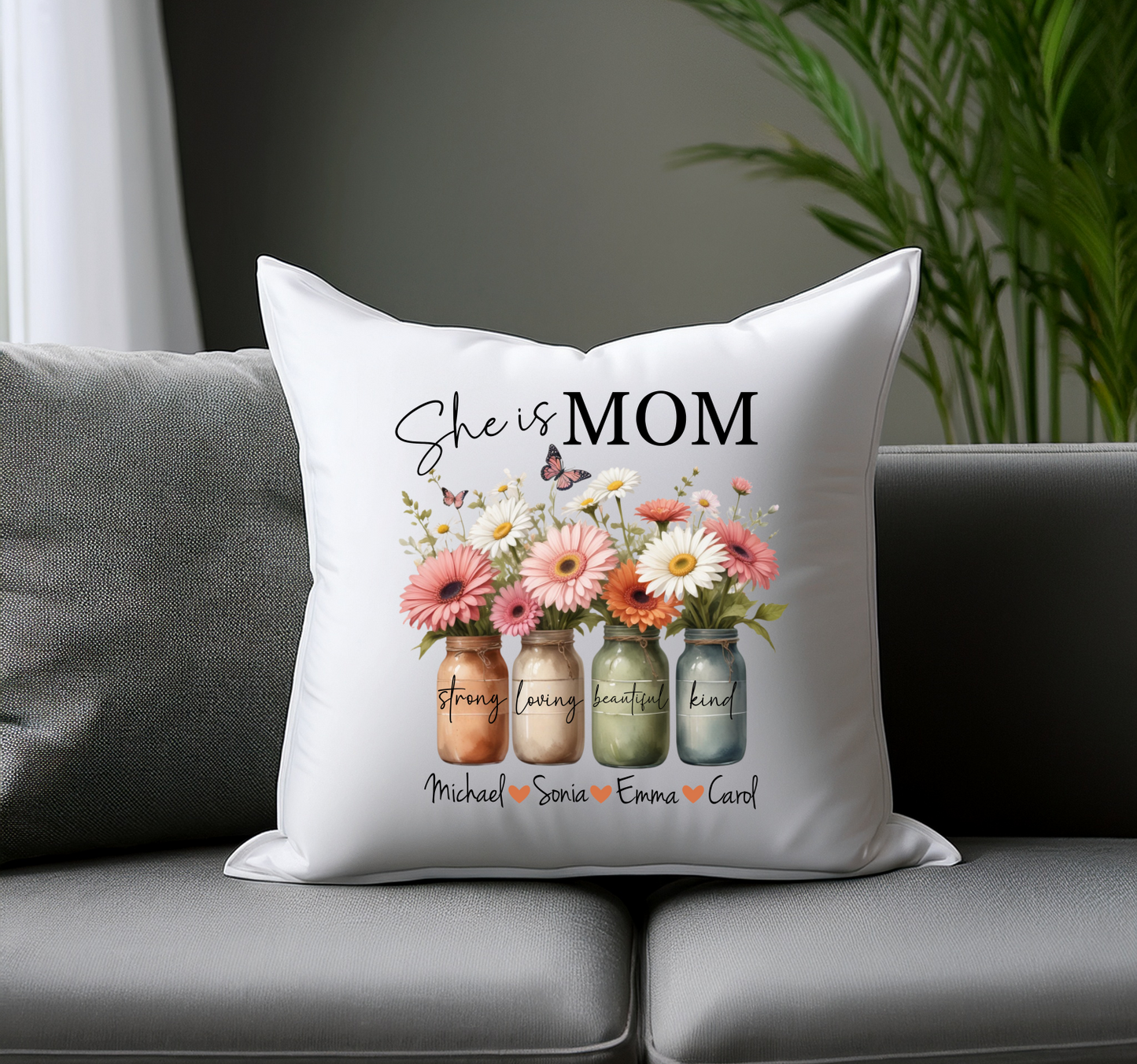 Indoor Pillow - Poly Slub