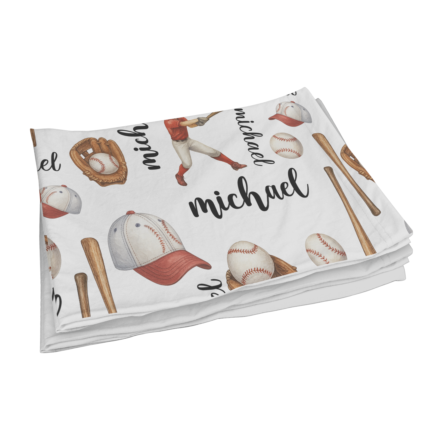 Baseball Blanket: Fleece/Sherpa