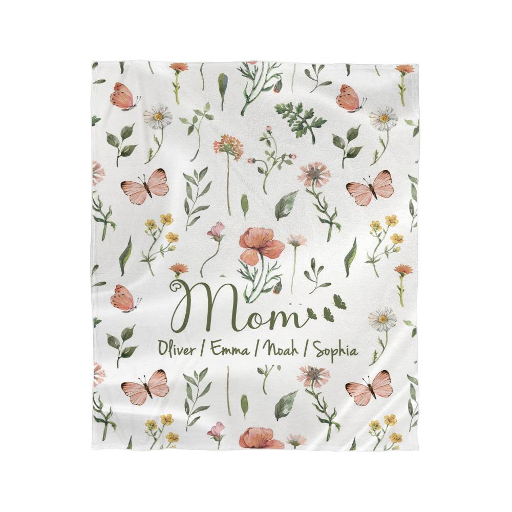 Sherpa Fleece and Mink Touch Fleece Blanket