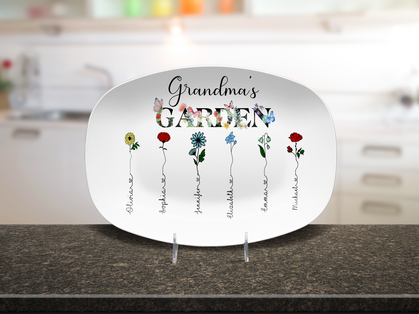 Grandma's Garden Birth Flowers