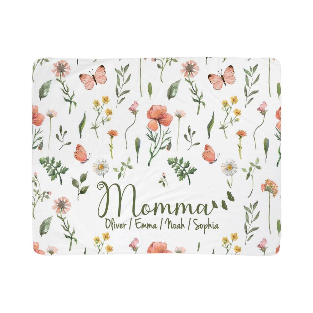 Sherpa Fleece and Mink Touch Fleece Blanket