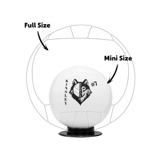 Personalized Volleyball/ Custom With Your Team Logo/ Picture / Name and Team Number/ Volleyball Lover Gift/ Champion Gift