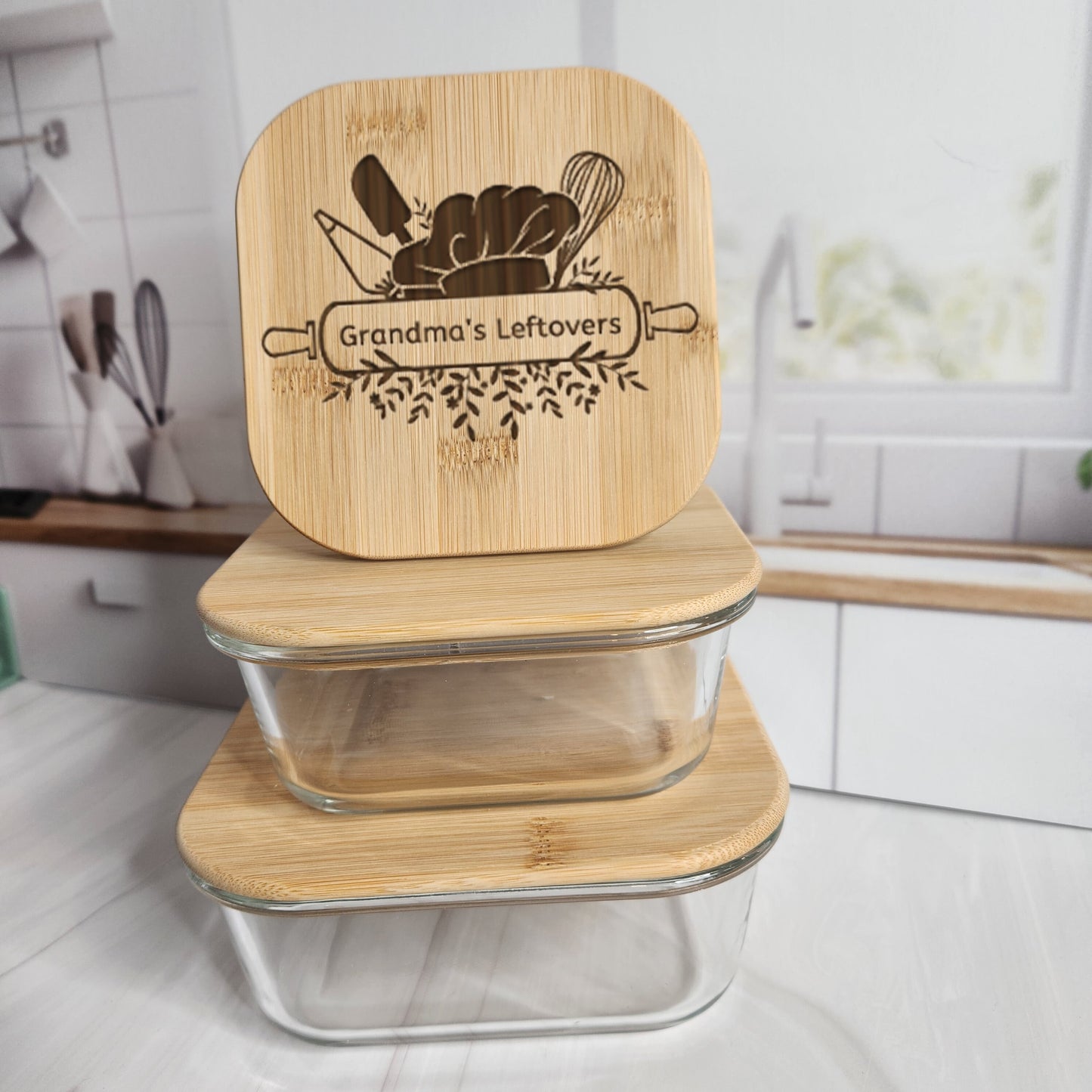 Personalized Glass Containers