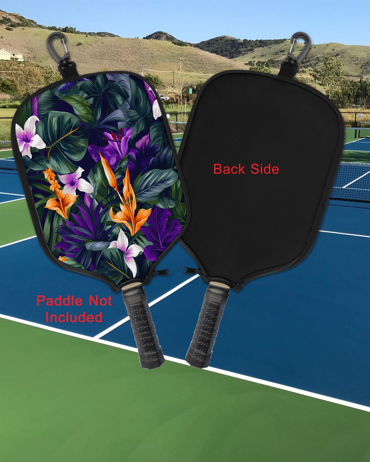 Tropical Floral Pickleball Cover/ Put Your Favorite Design On A Pickleball Cover/ Mom Pickleball Gift/ Birthday Gift/ Beach Pickleball Gift