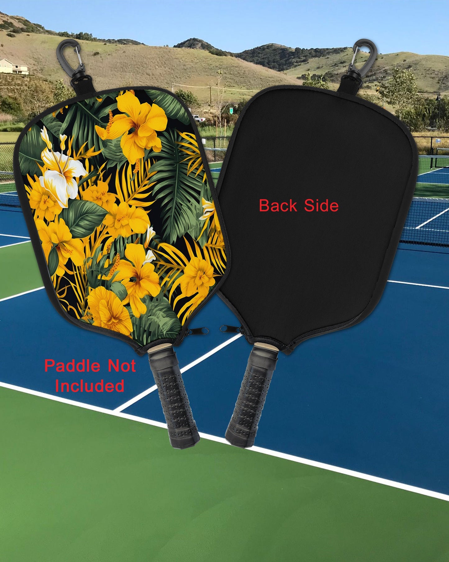 Tropical Floral Pickleball Cover/ Put Your Favorite Design On A Pickleball Cover/ Mom Pickleball Gift/ Birthday Gift/ Beach Pickleball Gift