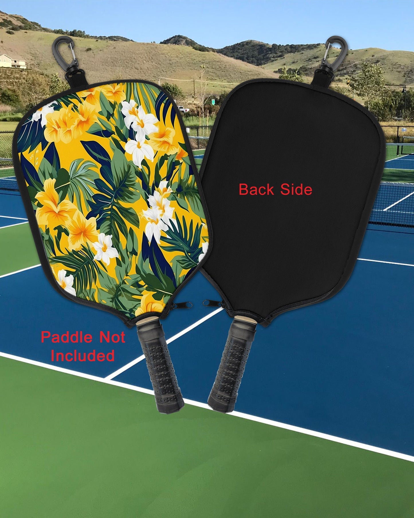Tropical Floral Pickleball Cover/ Put Your Favorite Design On A Pickleball Cover/ Mom Pickleball Gift/ Birthday Gift/ Beach Pickleball Gift