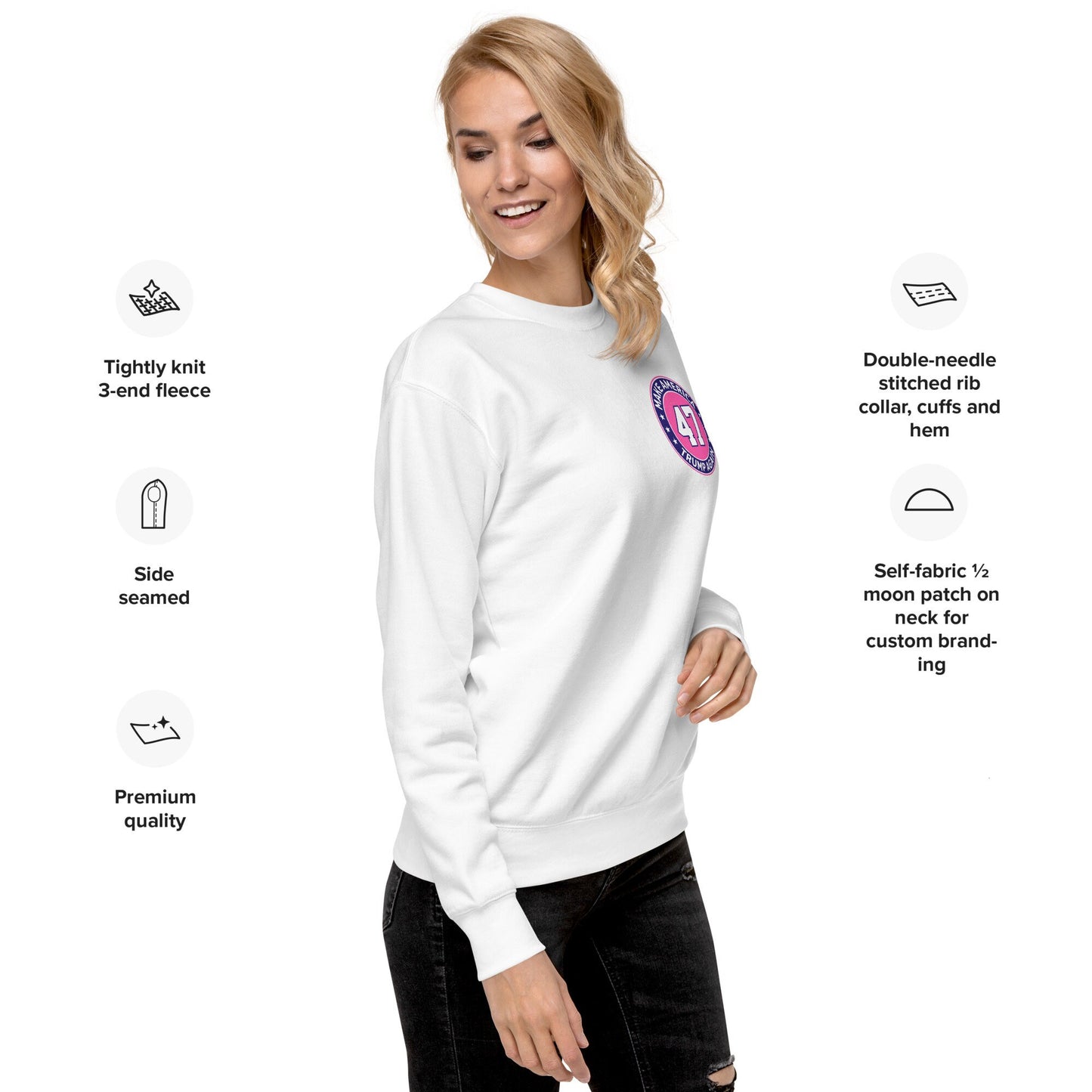 Trump 47 Unisex Premium Sweatshirt