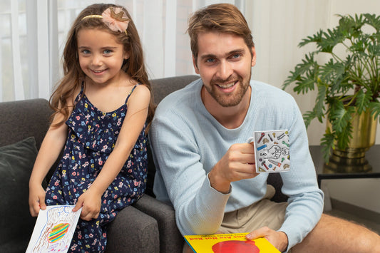 Personalized Dad Fist Bump Mug, Carpenter Gift, Construction Worker Mug, Dad Birthday Gift, Handyman, Jack of All Trades Gift for Father