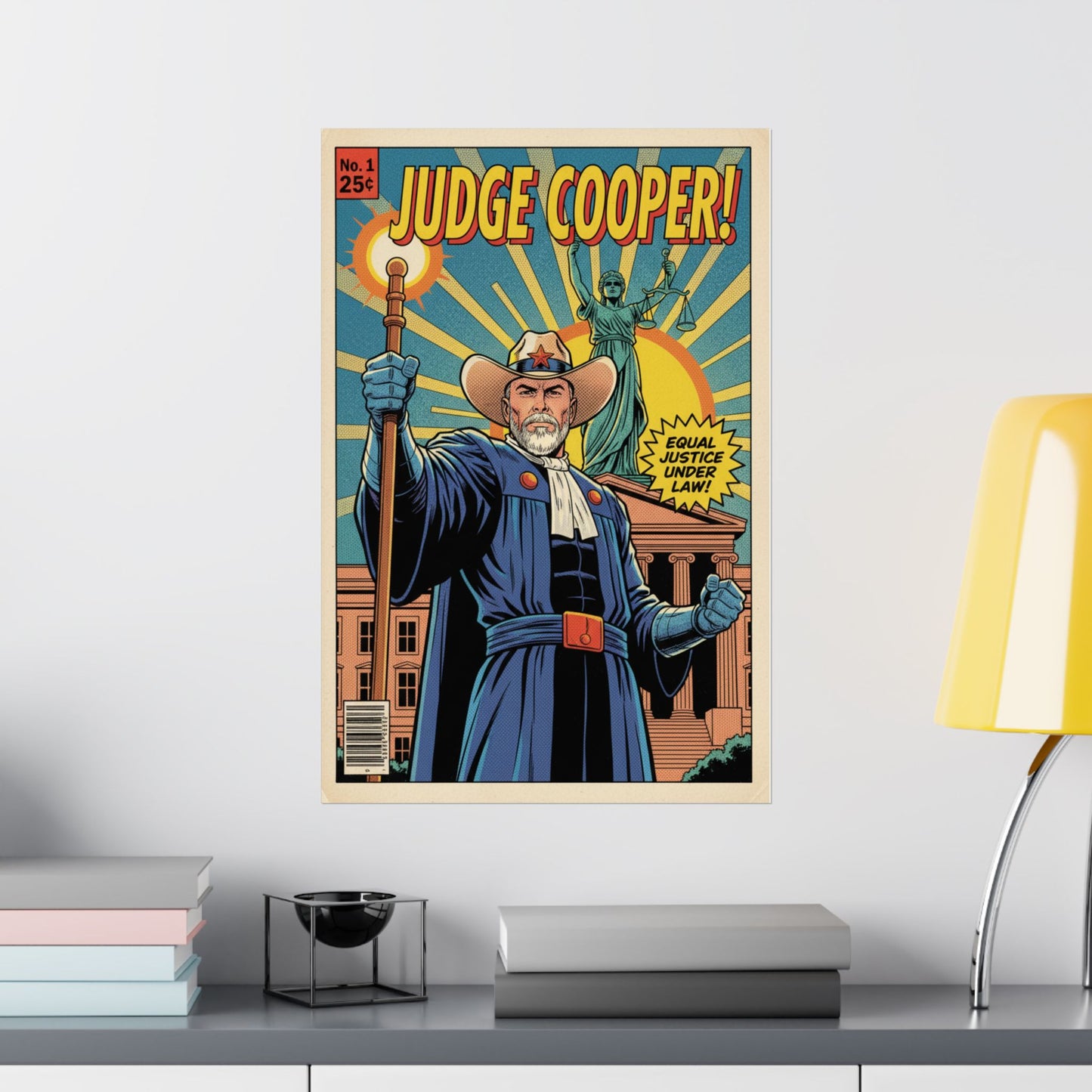 Custom Comic Book Style Poster - Hero Edition