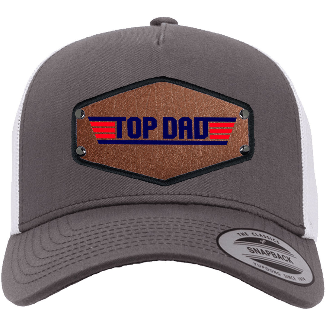 Top Dad Hat, Dad Cap, Top Dad Curved Trucker Hat, Gift For Dad, Dad Gift, Fathers Day Hat, Fathers Day Gift, Funny Dad Hat, Birthday Gift