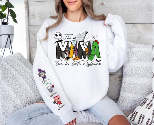 Personalized Halloween Crewneck Sweatshirt