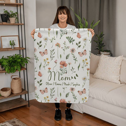 Sherpa Fleece and Mink Touch Fleece Blanket