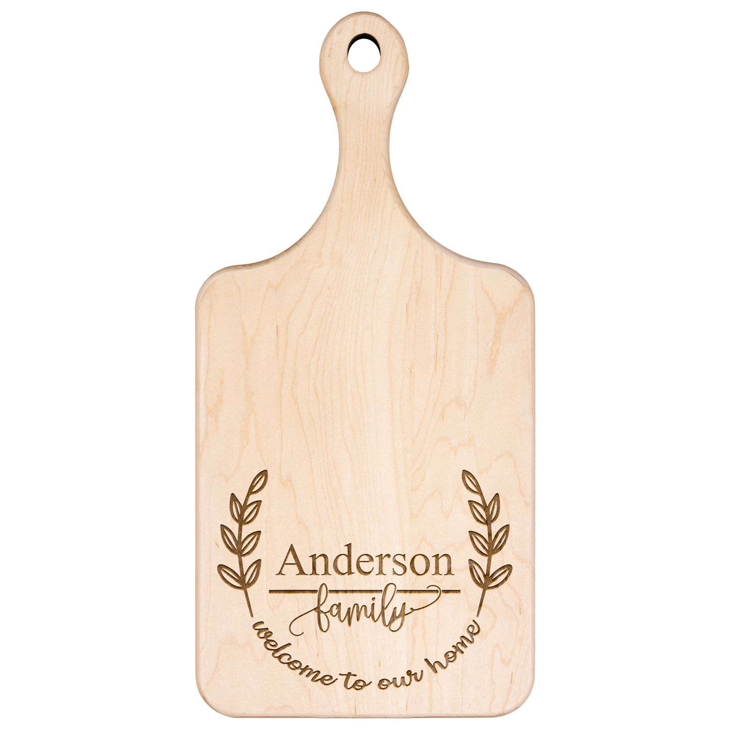 Custom Hardwood Cutting Board - Personalized Gift
