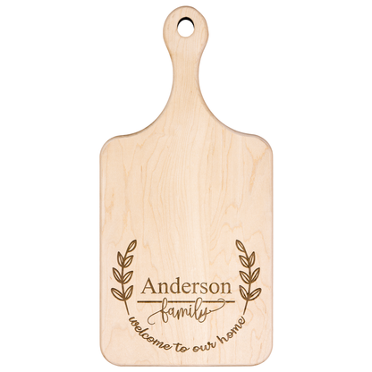 Custom Hardwood Cutting Board - Personalized Gift