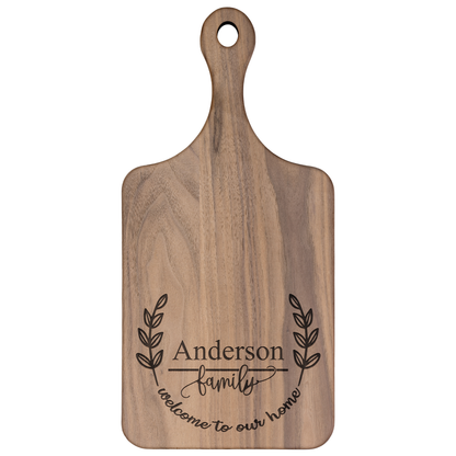 Custom Hardwood Cutting Board - Personalized Gift