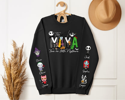 Personalized Halloween Crewneck Sweatshirt