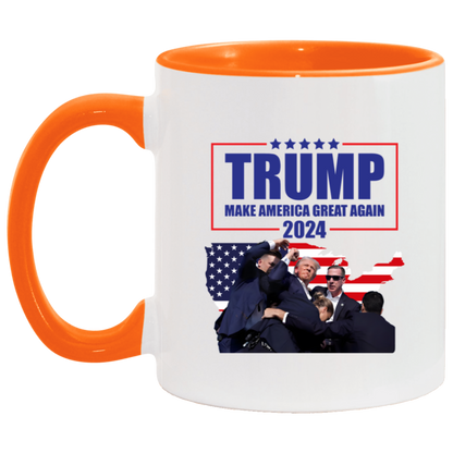 Trump Assassination Attempt Coffee Mug, Make America Great Again, Trump 2024 mug, Donald Trump President Mug, Conservative Mug, Election 24