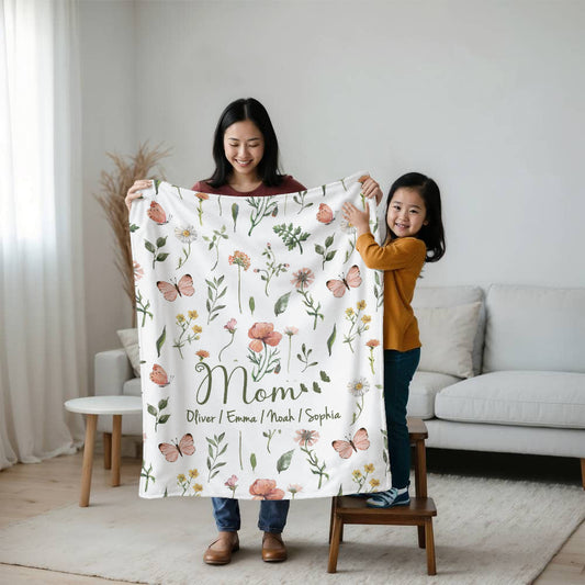 Sherpa Fleece and Mink Touch Fleece Blanket
