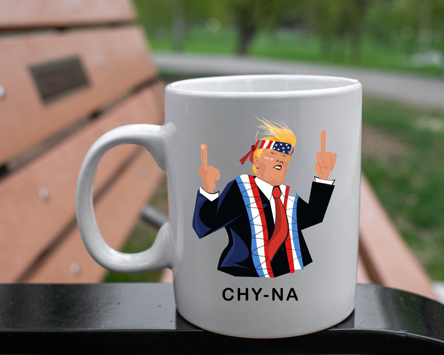 Funny Trump Chy-Na Mug/Donald Trump Mug/Gift For Trump Fans/Funny Trump Coffee Mug/Coffee Cup