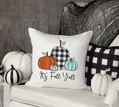 It's Fall Y'all Pillow Case