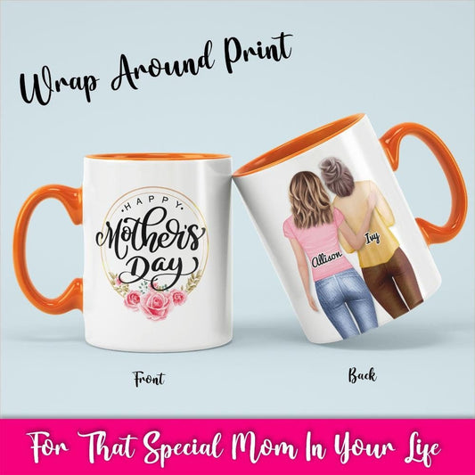 Personalized Mothers Day Gift from Daughter, Happy Mothers Day, Gift For Mom, Mother Daughter Gift, Mom Birthday Coffee Mug