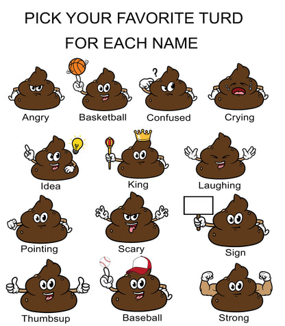 Personalized Mommy's Little Shits Poop Emoji Mug/ Funny Mommy Mug/ Custom Mother's Day Present Gift/ For Mom's  Birthday/ Custom Kids Name