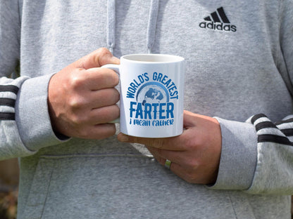 World's Greatest Farter Dad/White Mug