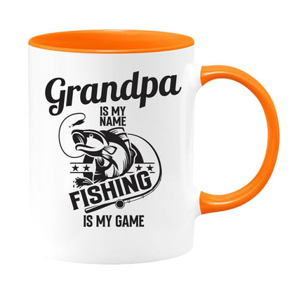 Grandpa Is My Name/ Fisherman Gift/ Christmas/ Birthday/ Grandpa Gift/ Fishing Grandpa Gift