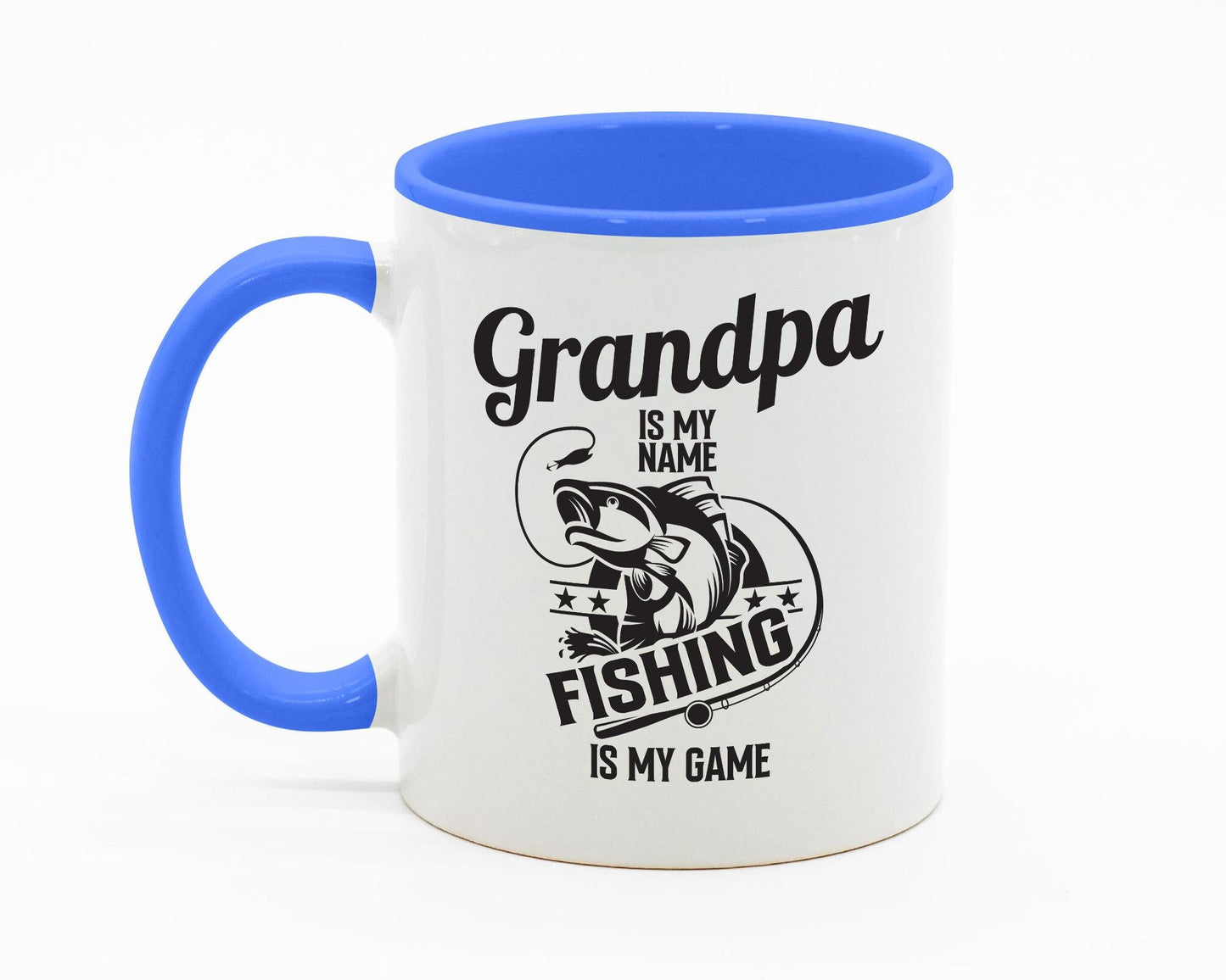 Grandpa Is My Name/ Fisherman Gift/ Christmas/ Birthday/ Grandpa Gift/ Fishing Grandpa Gift